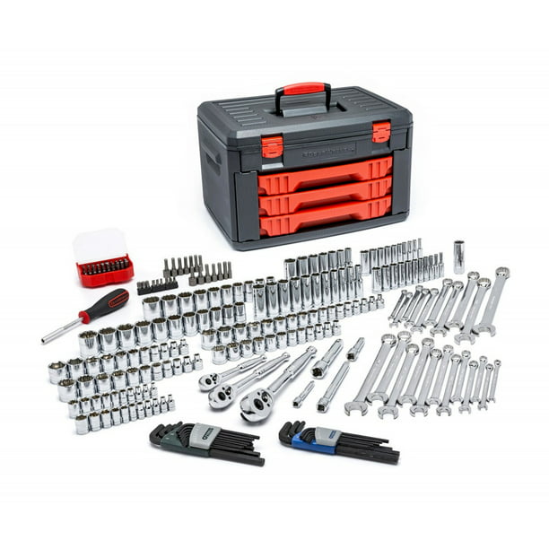 GearWrench 88 Piece 1/4" and 3/8" Drive Mechanic's Tool Set